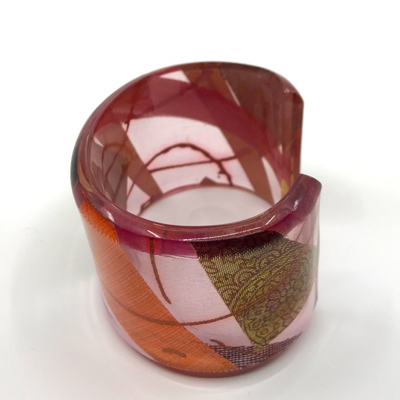 Copper Resin Cuff - Picture 7 of 8